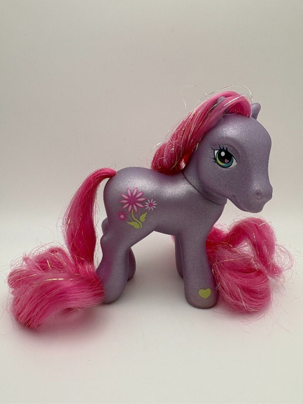 My Little Pony (MLP) Petal Blossom G3 2002 Flowers Super Long Hair(MLP: LOT1-36)
